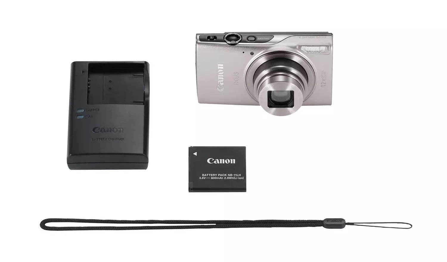 Canon IXUS 285 HS 20.2MP Compact Digital Camera – Silver (New) Canon
