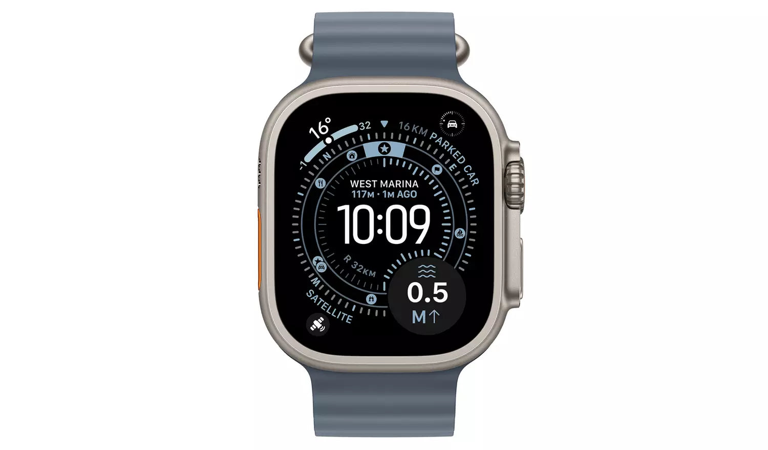 Apple Watch Ultra 3 GPS+Cell 49mm Blue Ocean band - (New) Apple