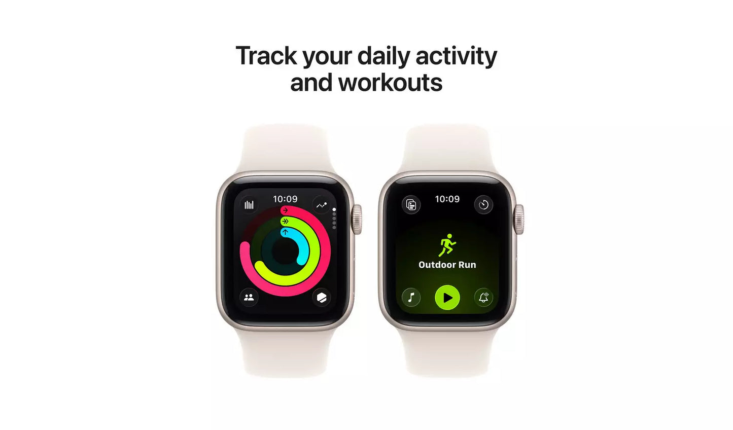 Apple Watch SE 3 GPS 40mm Aluminium Starlight - S/M (Excellent Condition) Apple