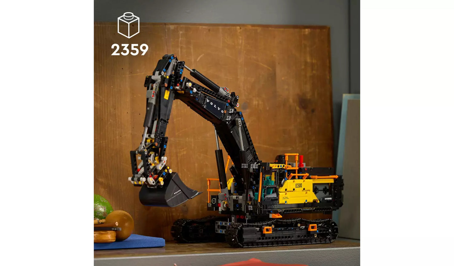 LEGO Technic Volvo EC500 Hybrid Excavator Building Set 42215 | Ages 18+ | New LEGO