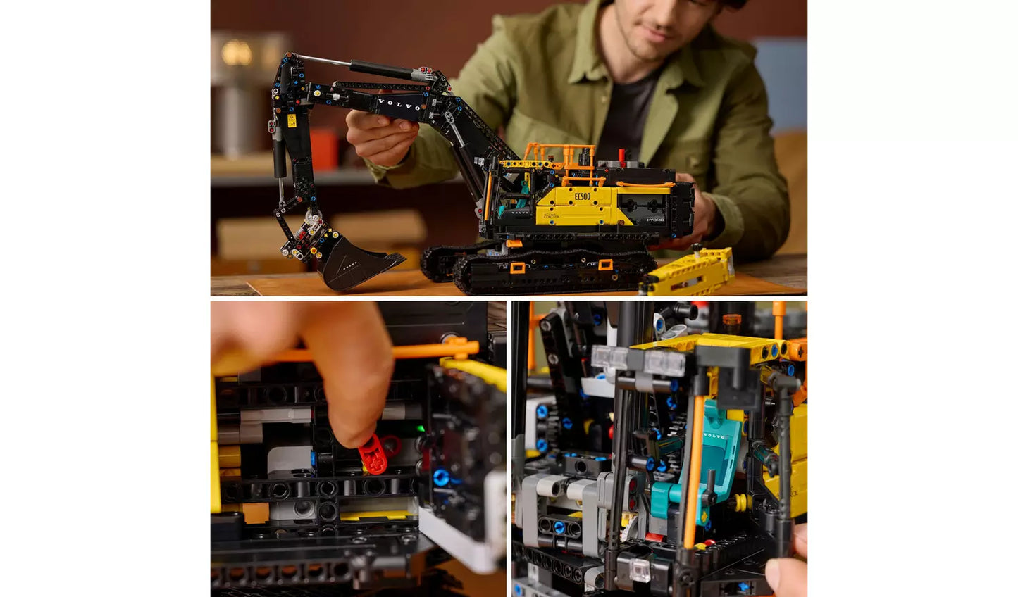 LEGO Technic Volvo EC500 Hybrid Excavator Building Set 42215 | Ages 18+ | New LEGO