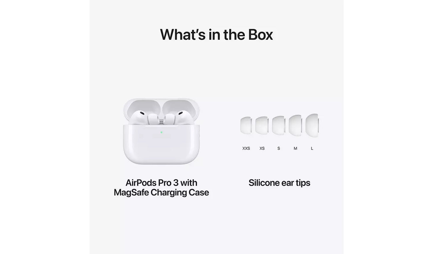 Apple AirPods Pro 3 2025 with MagSafe Case (New)