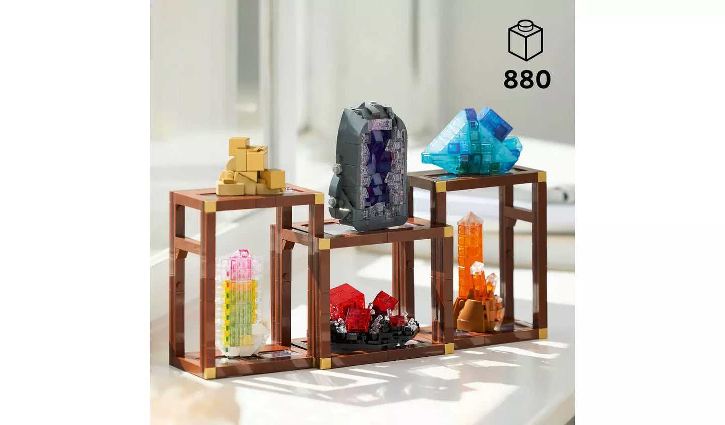 LEGO Ideas Mineral Collection Building Set for Adults | Ages 18+ | Model 21362 | NEW LEGO