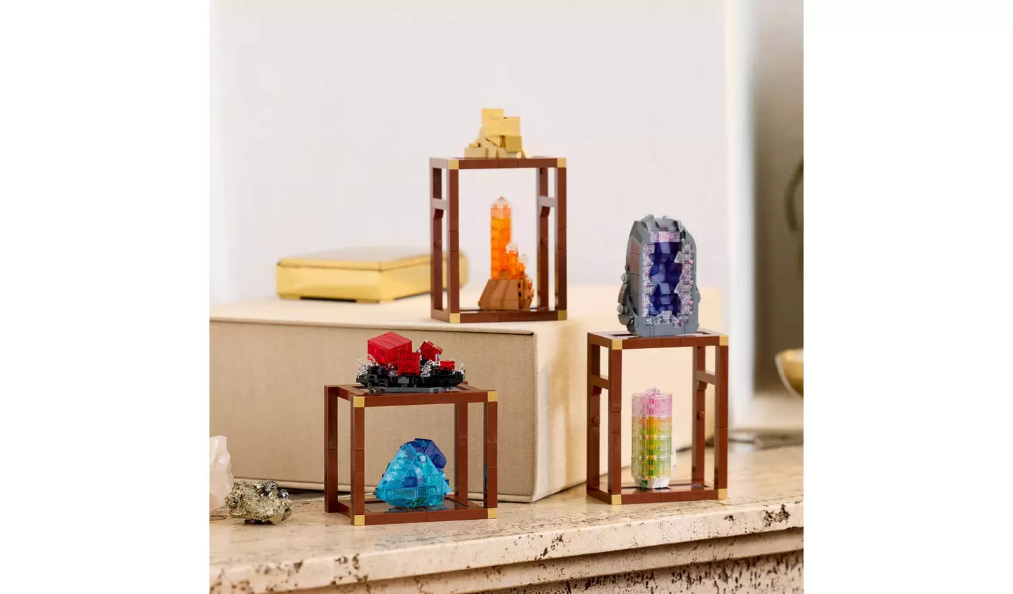 LEGO Ideas Mineral Collection Building Set for Adults | Ages 18+ | Model 21362 | NEW LEGO