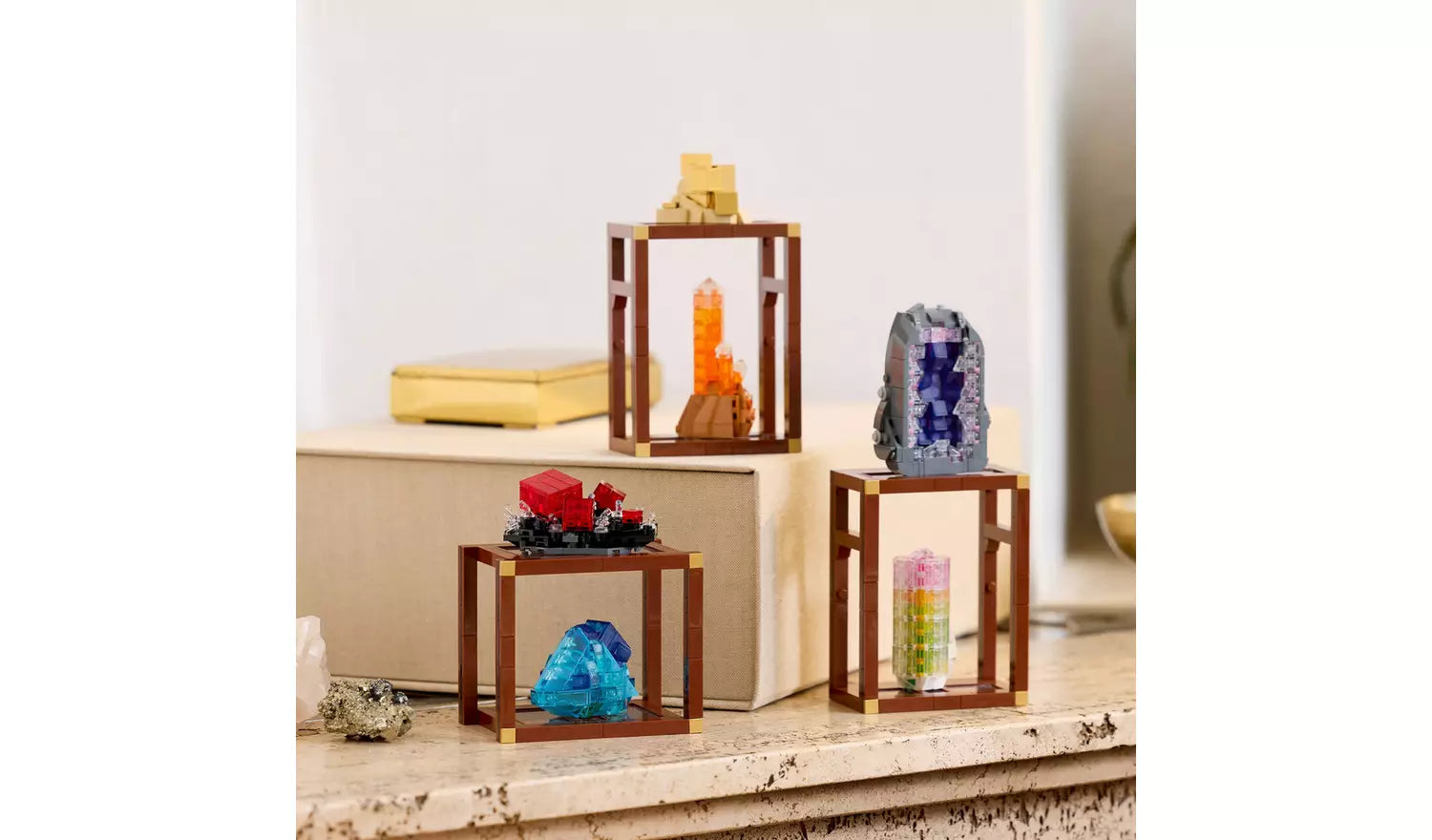 LEGO Ideas Mineral Collection Building Set for Adults | Ages 18+ | Model 21362 | NEW LEGO