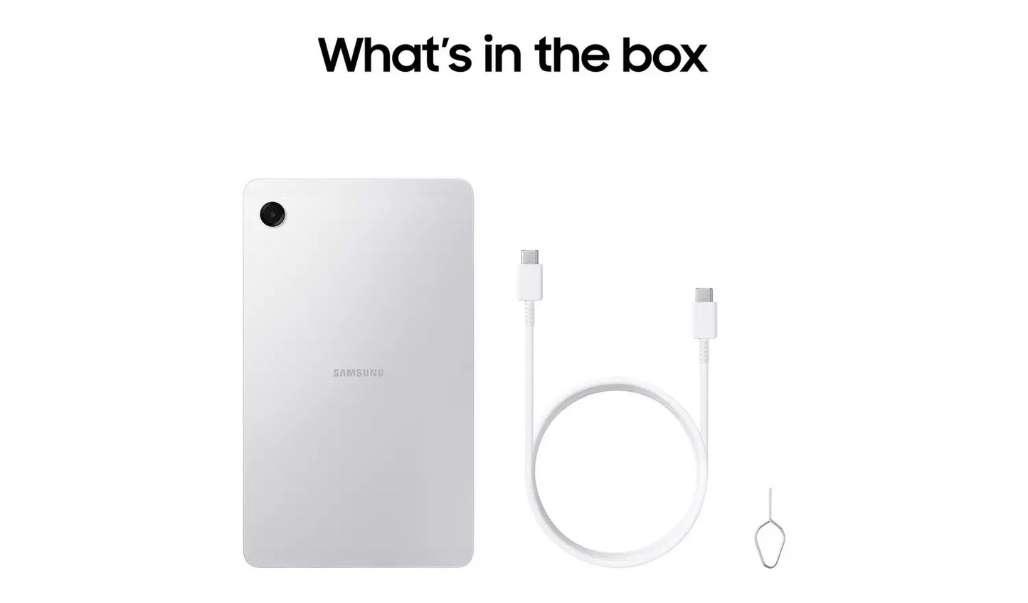 Samsung Galaxy Tab A11 8.7-inch Wi-Fi Tablet – 64GB, Silver (New)