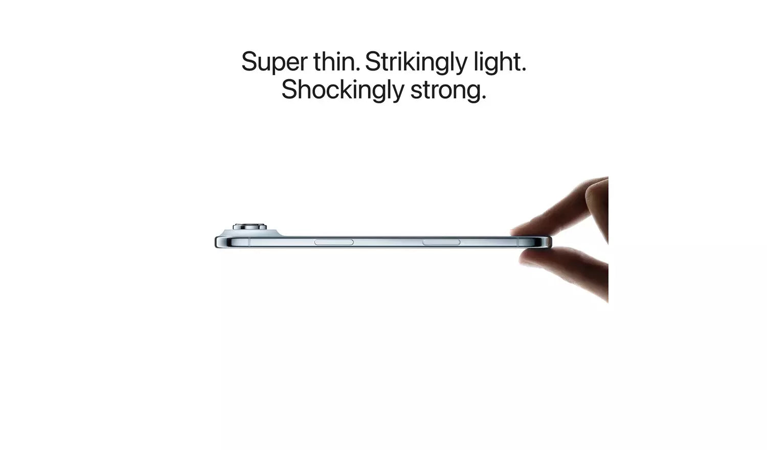 iPhone Air 5G 256GB AI-Powered Smartphone SIM Free – Sky Blue (New) Apple