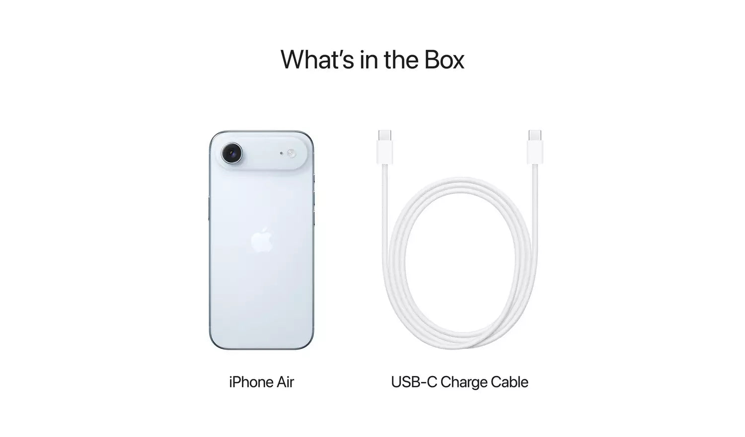 iPhone Air 5G 256GB AI-Powered Smartphone SIM Free – Sky Blue (New) Apple