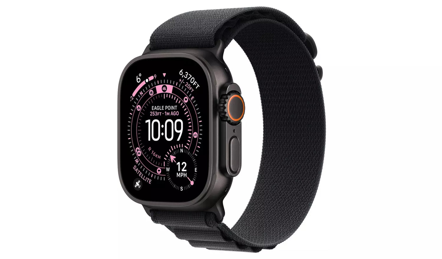 Apple Watch Ultra 3 GPS+Cell 49mm Black Alpine Loop - (New) Apple