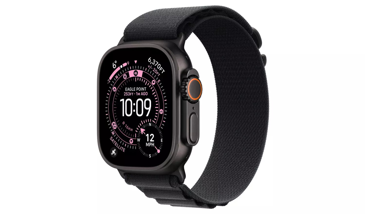 Apple Watch Ultra 3 GPS+Cell 49mm Black Alpine Loop - (New) Apple