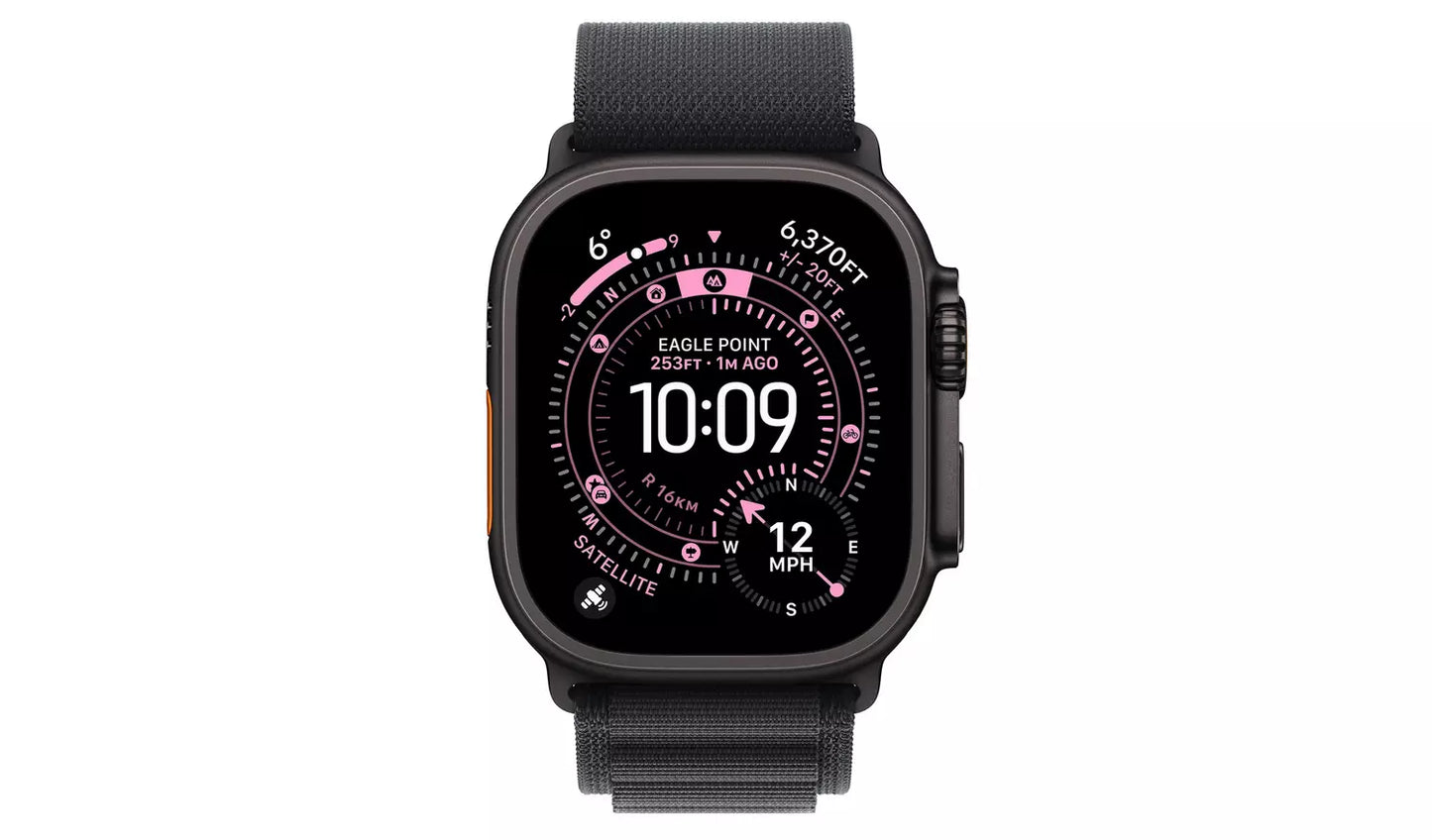 Apple Watch Ultra 3 GPS+Cell 49mm Black Alpine Loop - (New) Apple