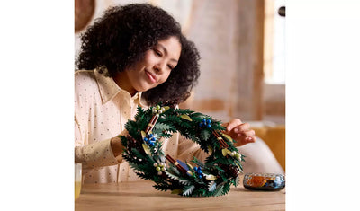 LEGO Botanicals Wreath Festive Home Decor Set | Ages 18+ | Model 10340 | NEW LEGO