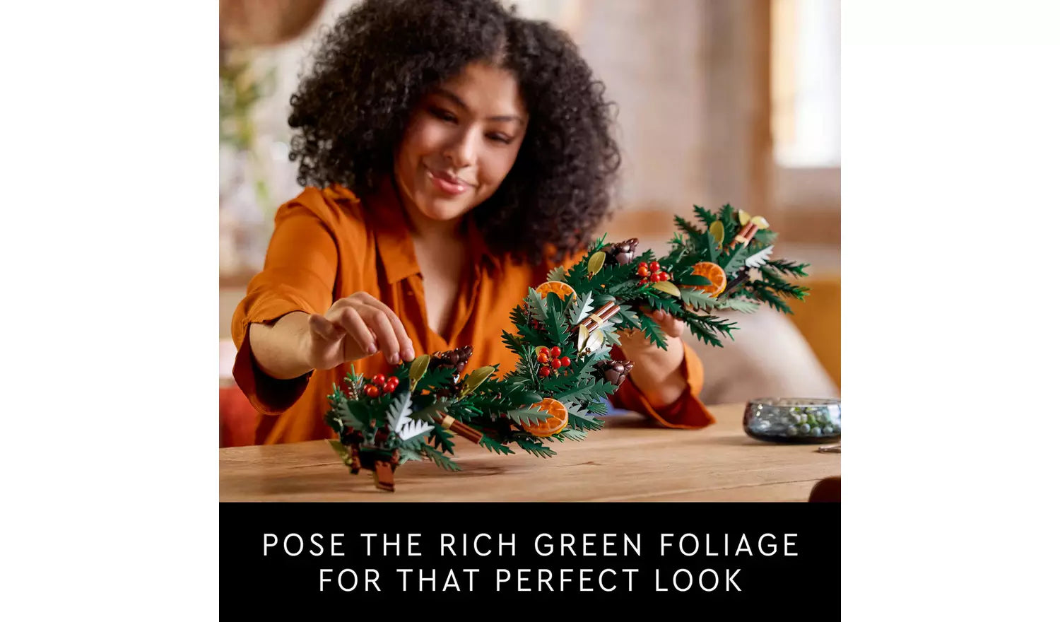 LEGO Botanicals Wreath Festive Home Decor Set | Ages 18+ | Model 10340 | NEW LEGO