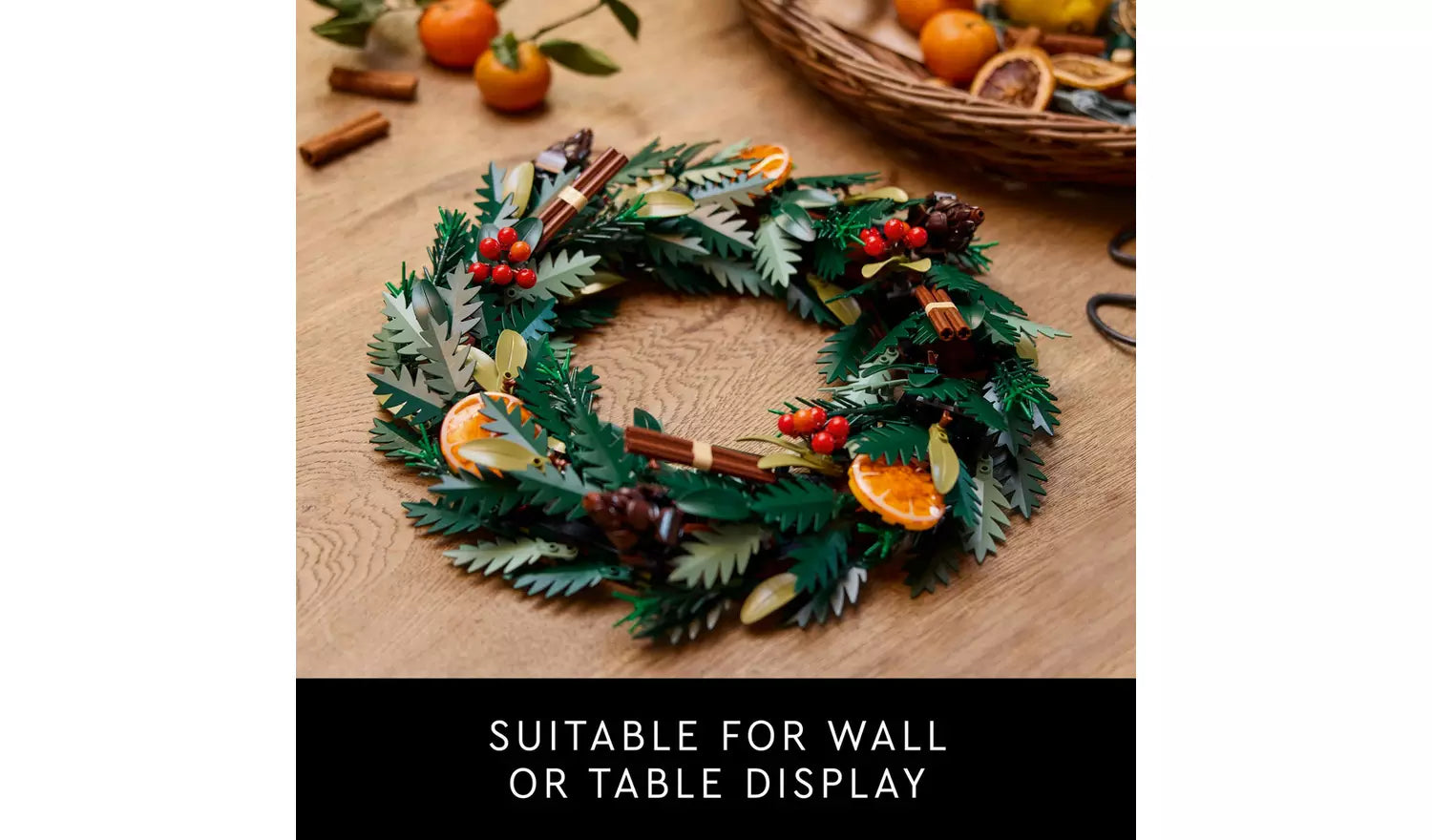 LEGO Botanicals Wreath Festive Home Decor Set | Ages 18+ | Model 10340 | NEW LEGO