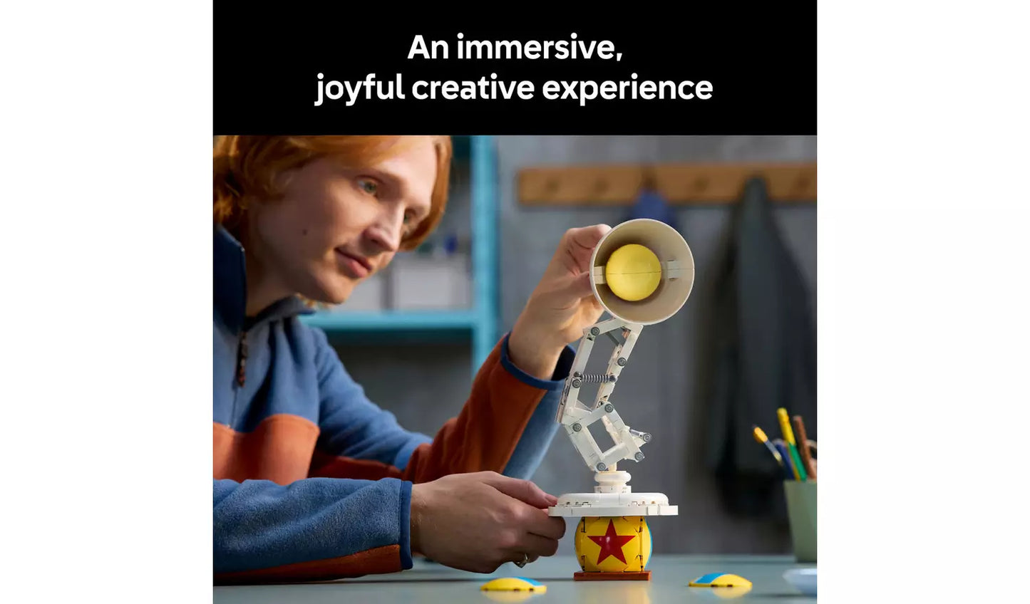 LEGO Ideas Disney Pixar Luxo Jr. Set for Adults 21357 | Ages 18+ | New LEGO