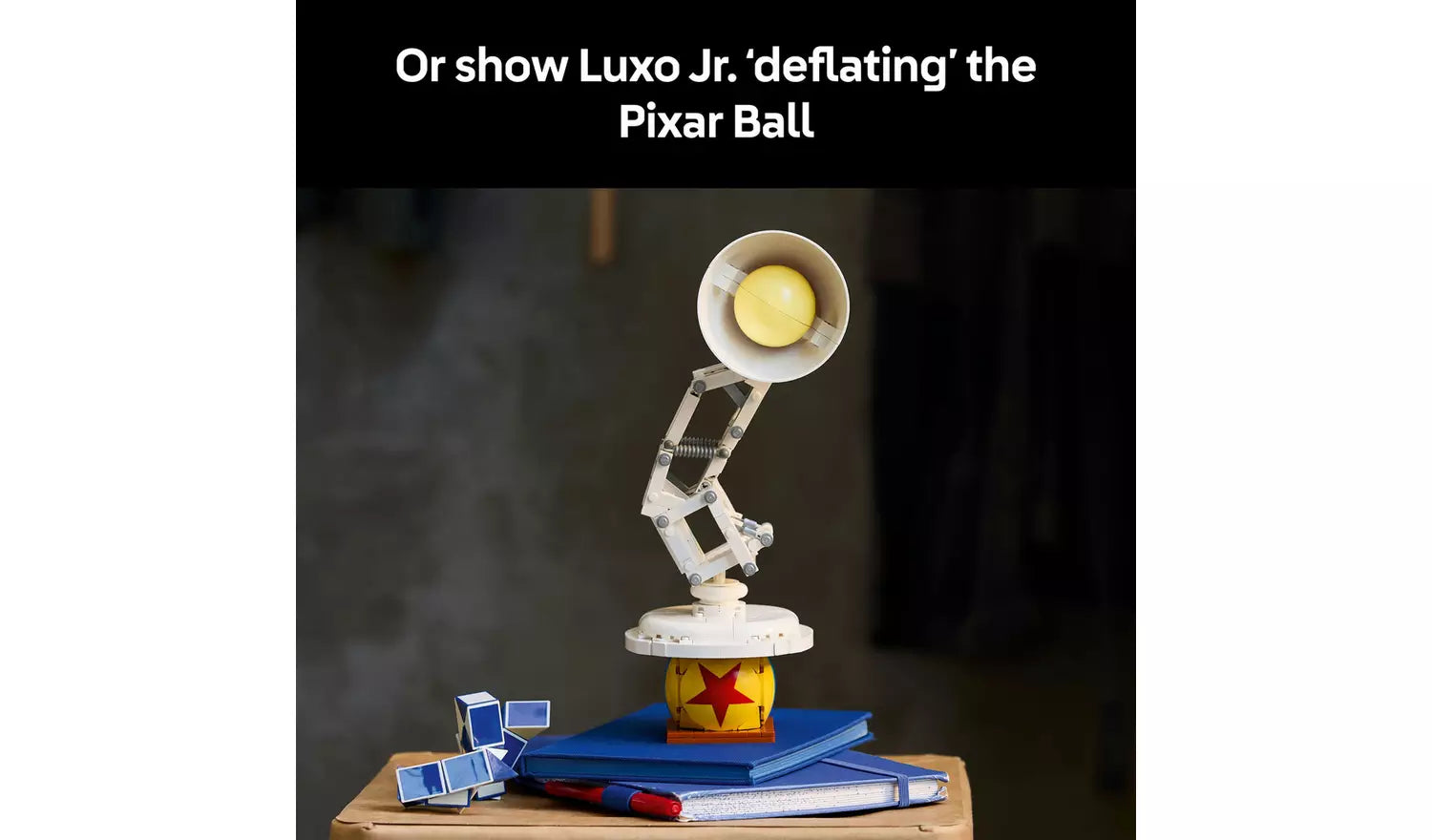 LEGO Ideas Disney Pixar Luxo Jr. Set for Adults 21357 | Ages 18+ | New LEGO