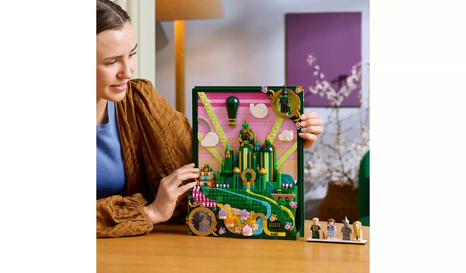 LEGO Wicked Emerald City Wall Art DIY Set for Adults | Ages 18+ | Model 75685 | NEW LEGO