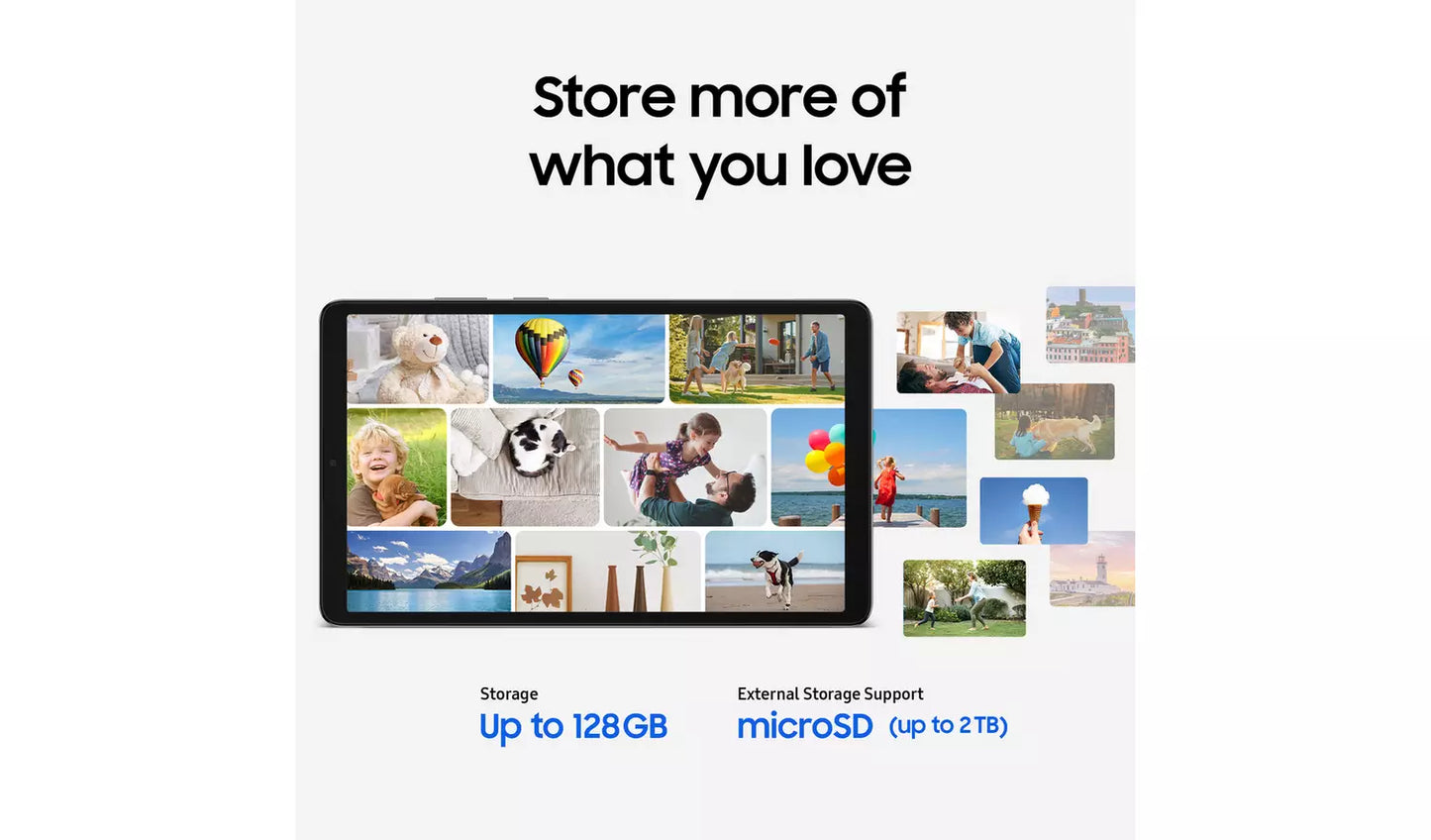 Samsung Galaxy Tab A11 8.7-inch Wi-Fi Tablet – 128GB, Grey (New)