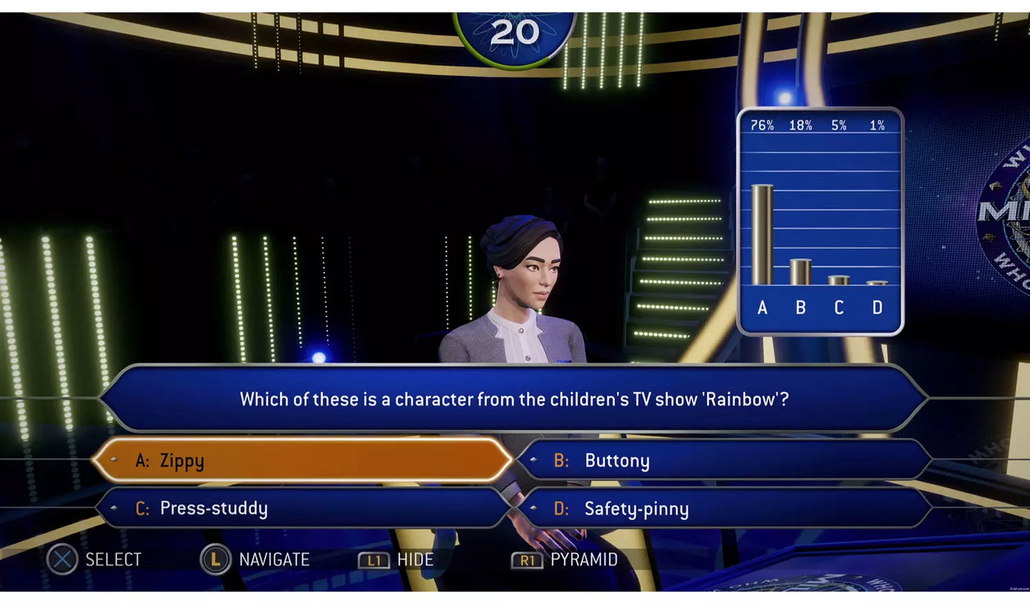Who Wants to Be a Millionaire? Final Answer Edition – PS5 | Physical Disc | 3+ (New) PS5