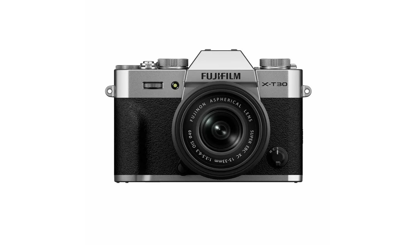 Fujifilm X-T30 III Camera with 13–33mm Lens – Silver (New) Fujifilm