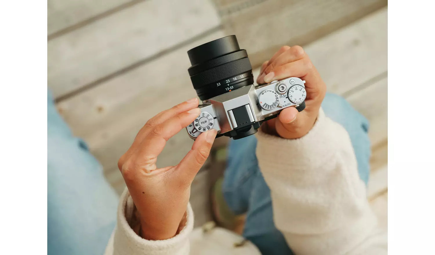 Fujifilm X-T30 III Camera with 13–33mm Lens – Silver (New) Fujifilm