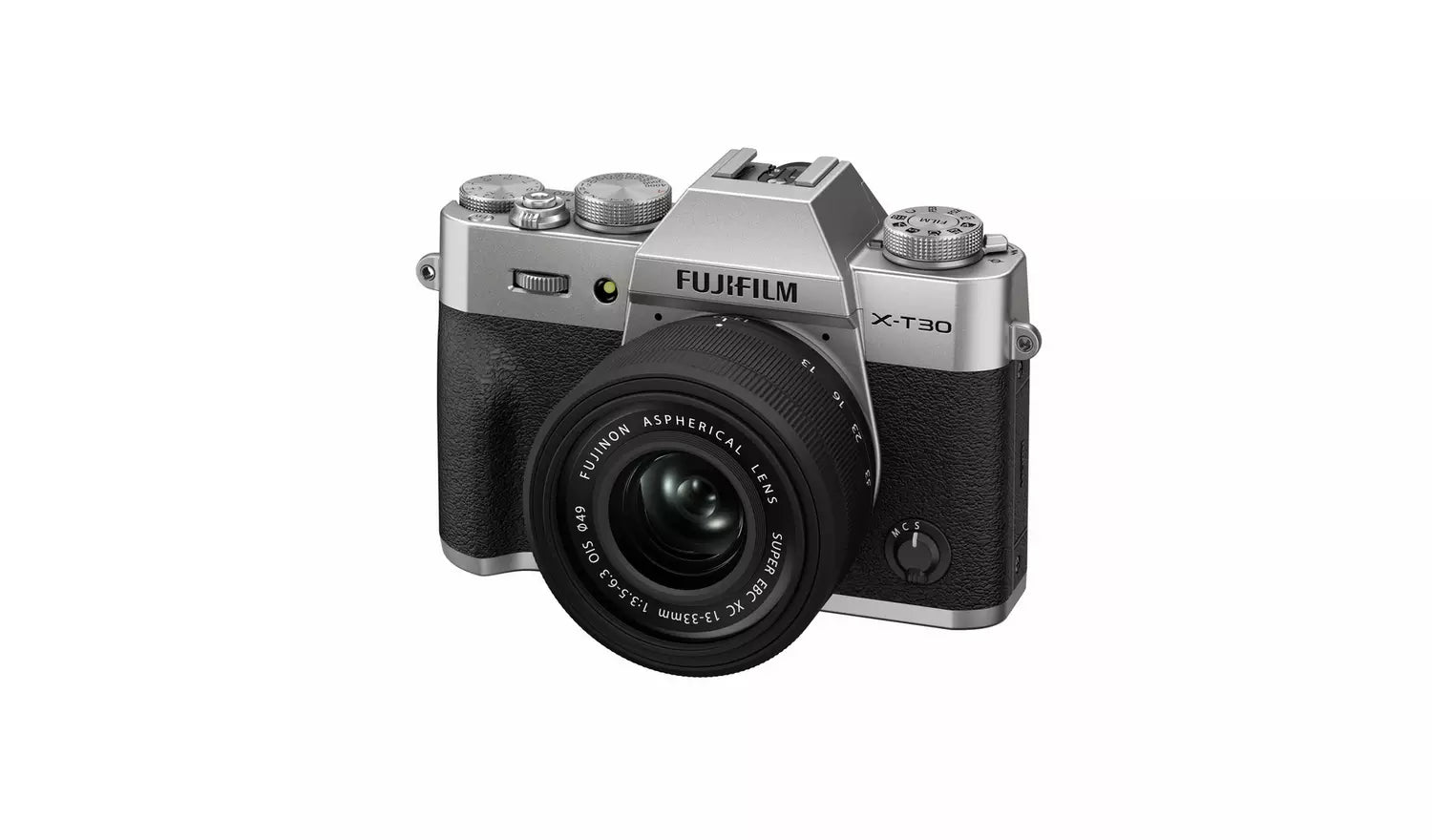 Fujifilm X-T30 III Camera with 13–33mm Lens – Silver (New) Fujifilm