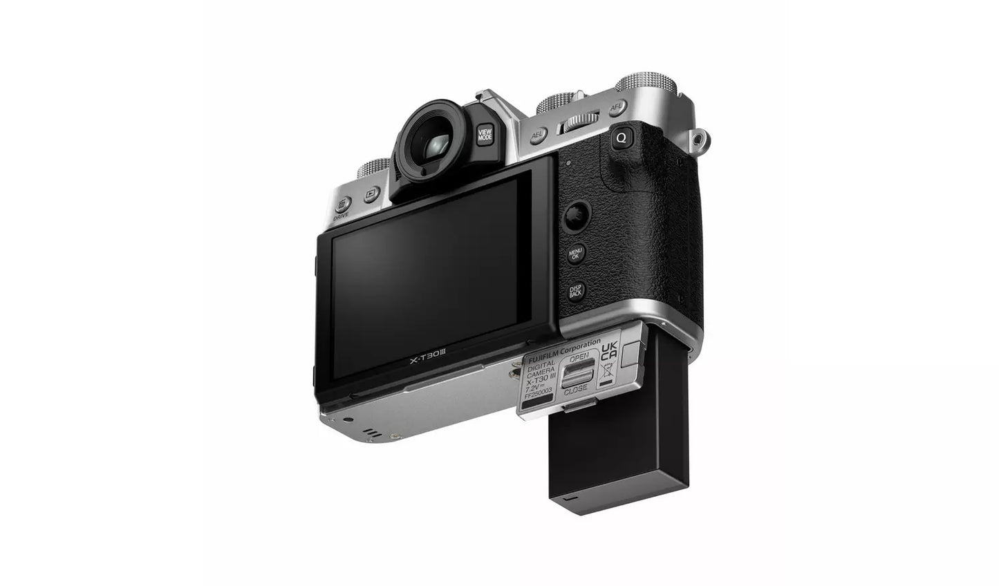 Fujifilm X-T30 III Camera with 13–33mm Lens – Silver (New) Fujifilm