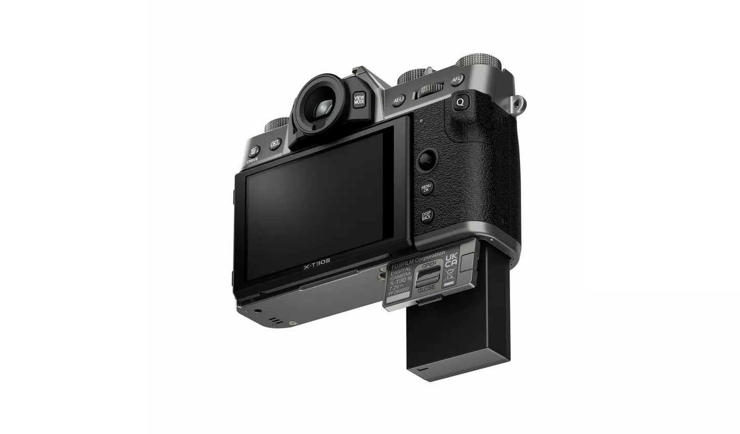 Fujifilm X-T30 III Camera with 13–33mm Lens – Charcoal (New) Fujifilm