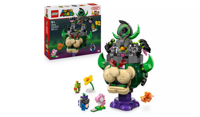 LEGO Super Mario Prince Florian & Castle Bowser Toy Set | Ages 9+ | Model 72042 | New LEGO