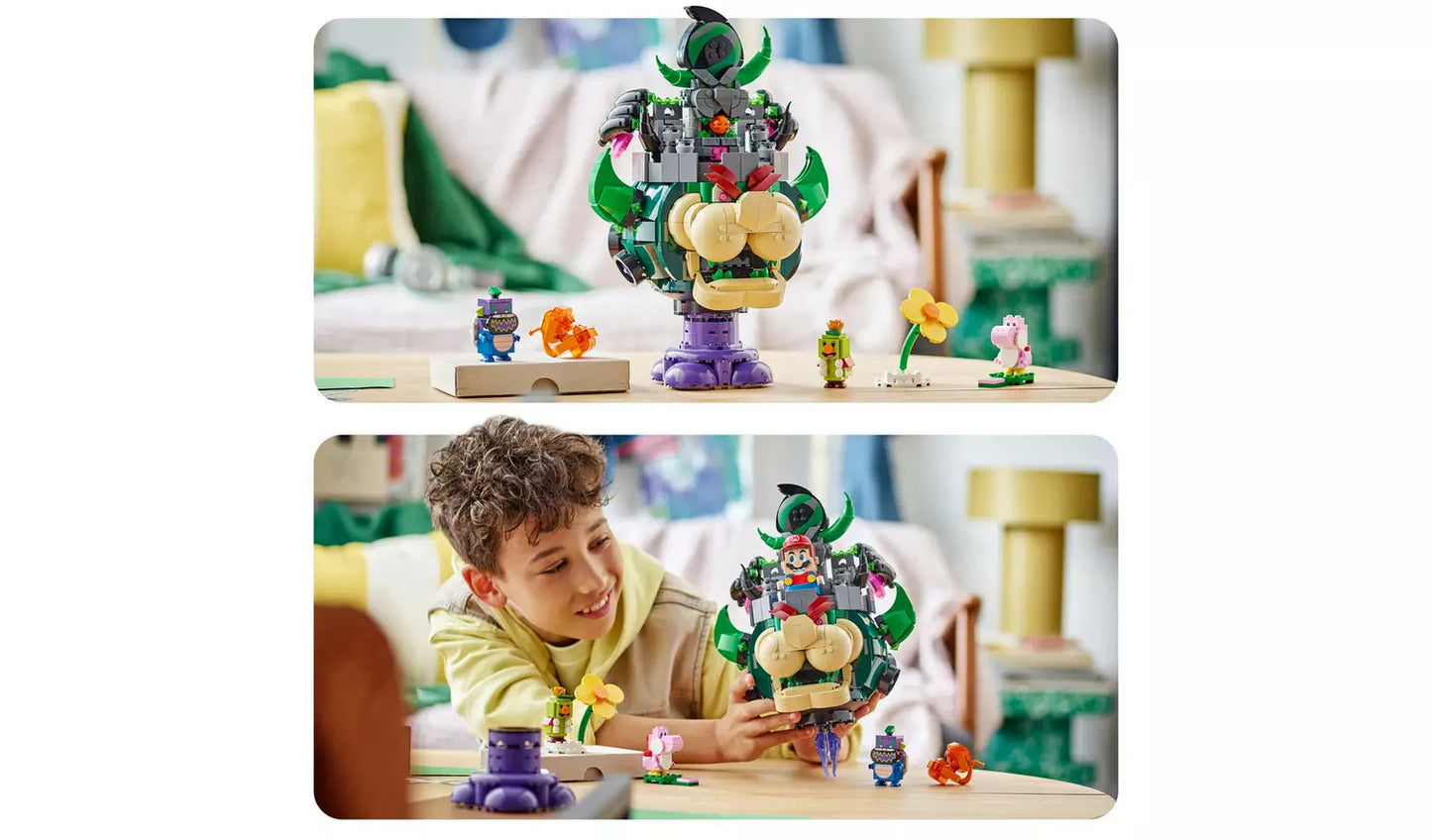 LEGO Super Mario Prince Florian & Castle Bowser Toy Set | Ages 9+ | Model 72042 | New LEGO