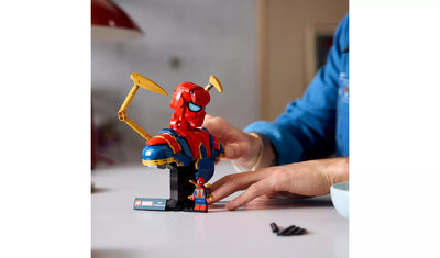 LEGO Marvel Iron Spider-Man Bust Avengers Building Set | Ages 18+ | Model 76326 | NEW LEGO