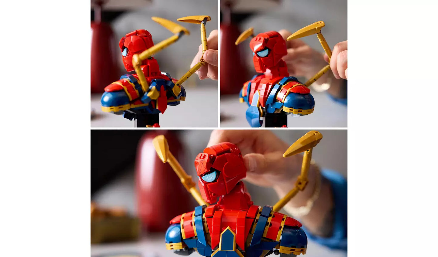 LEGO Marvel Iron Spider-Man Bust Avengers Building Set | Ages 18+ | Model 76326 | NEW LEGO