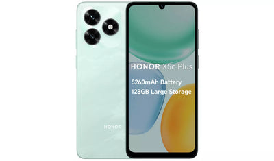 HONOR X5c Plus 64GB AI Mobile Phone – Ocean Cyan Unlocked Smartphone (New) Honor