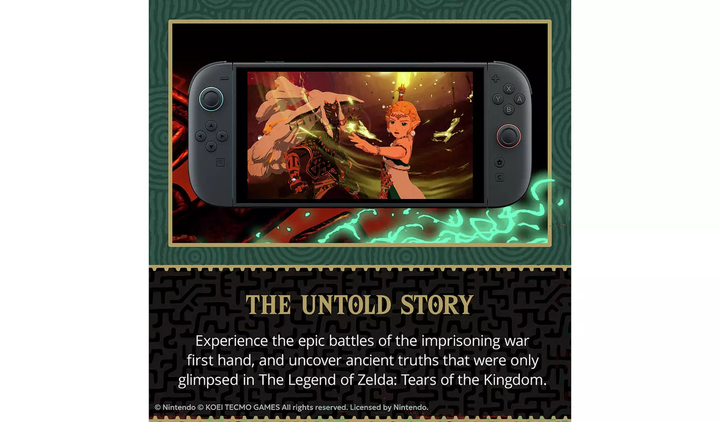 Hyrule Warriors: Age of Imprisonment – Nintendo Switch 2 Game | Physical Game Disc | 12+ (New) Nintendo