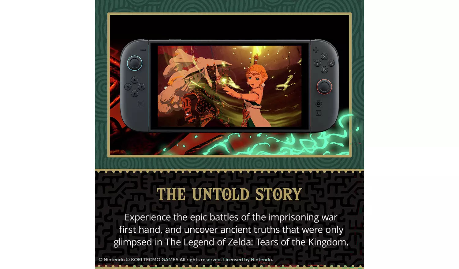 Hyrule Warriors: Age of Imprisonment – Nintendo Switch 2 Game | Physical Game Disc | 12+ (New) Nintendo