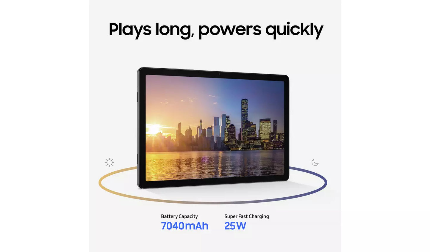 Samsung Galaxy Tab A11+11-inch Wi-Fi Tablet – 128GB, Silver (New)