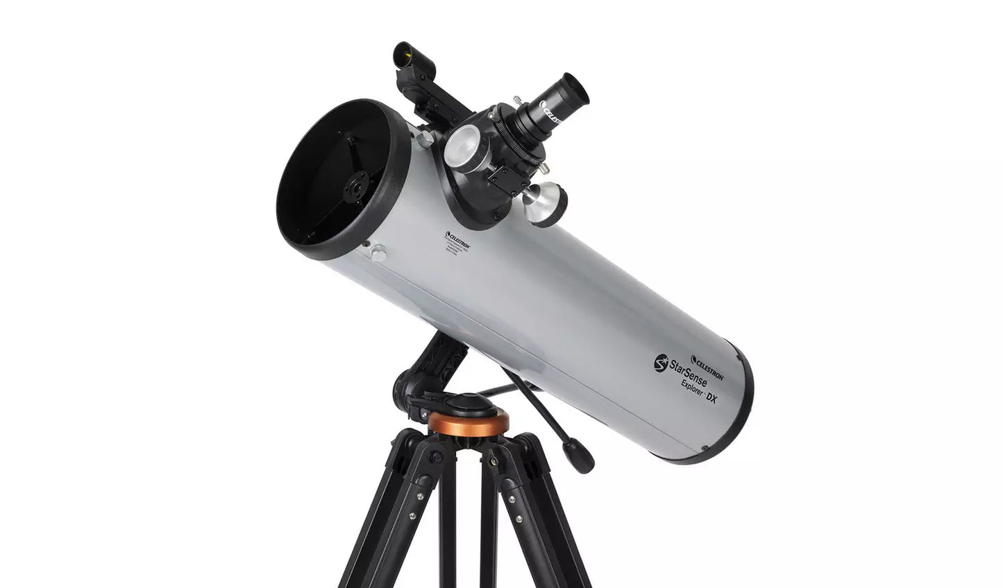 Celestron StarSense Explorer DX130 Newtonian Telescope – 130mm Smart Sky App Guided (New) Celestron