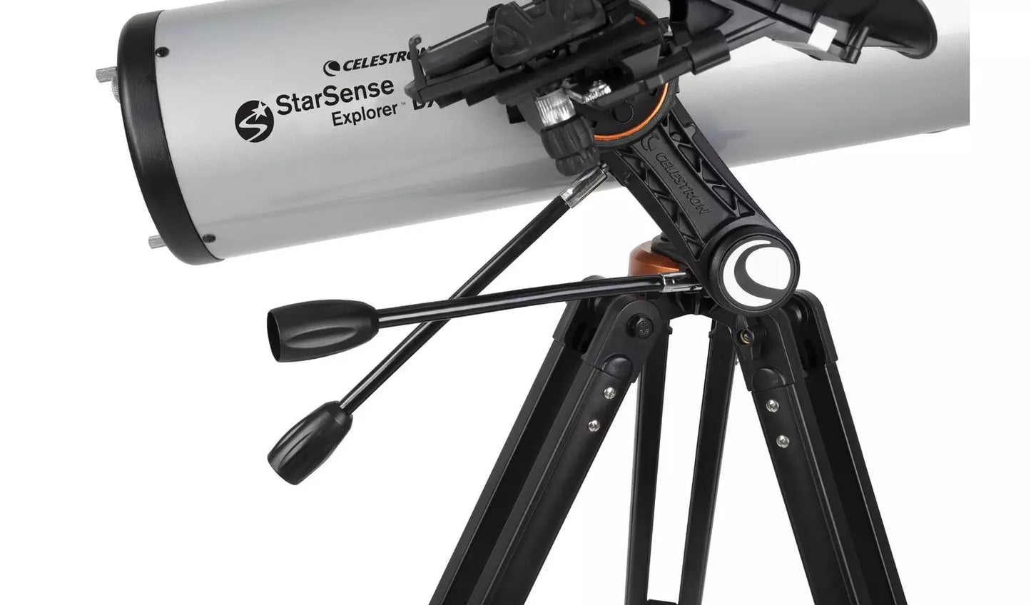 Celestron StarSense Explorer DX130 Newtonian Telescope – 130mm Smart Sky App Guided (New) Celestron