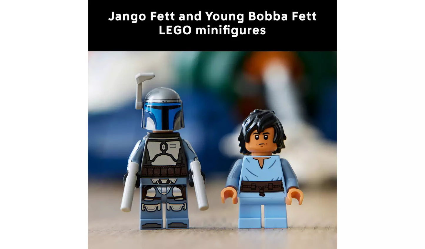 LEGO Star Wars Jango Fett’s Firespray-Class Starship | Ages 18+ | Model 75409 | New LEGO
