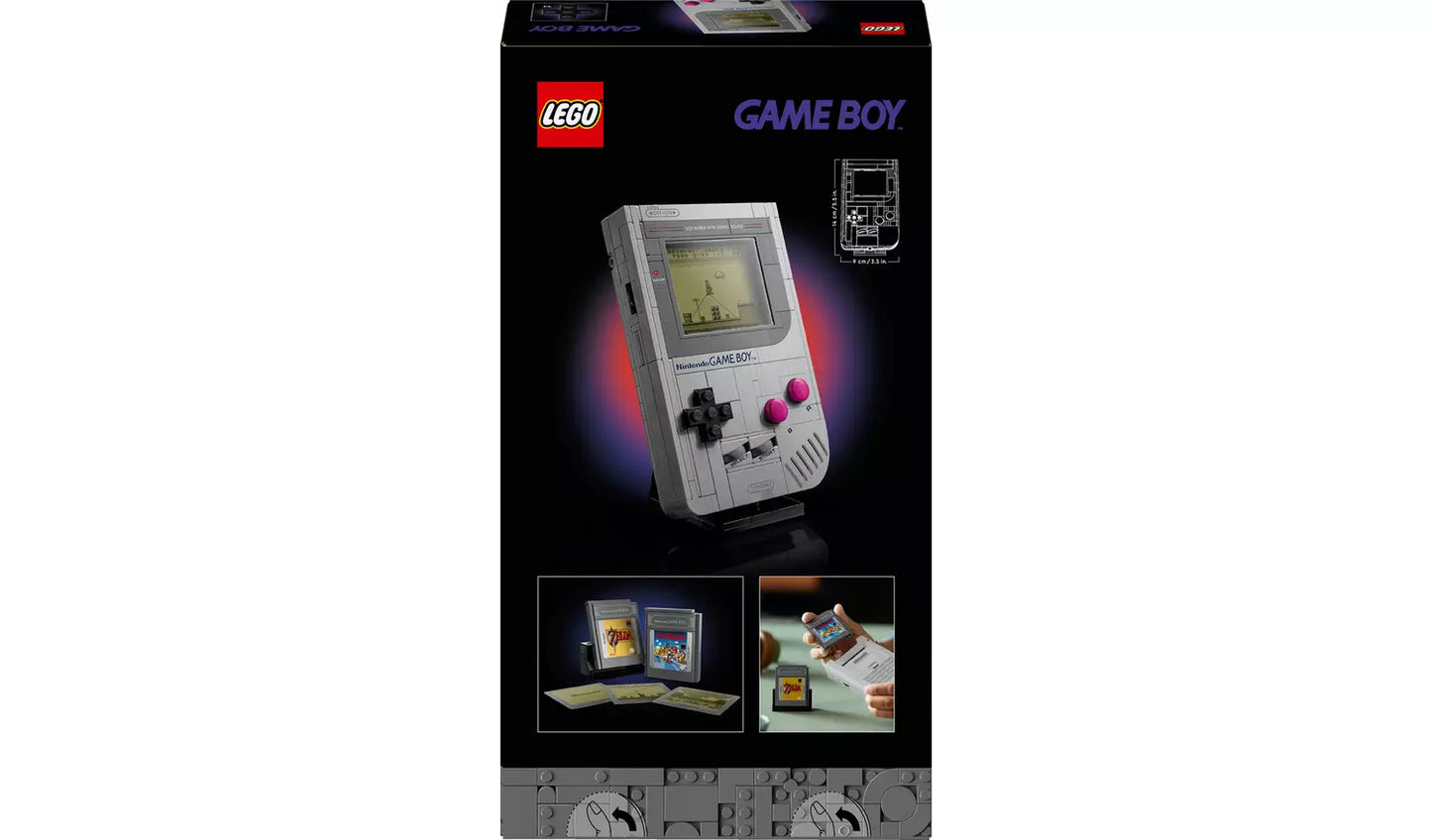 LEGO Super Mario: Game Boy DIY Model Kit | Ages 18+ | Model 72046 | New Lego