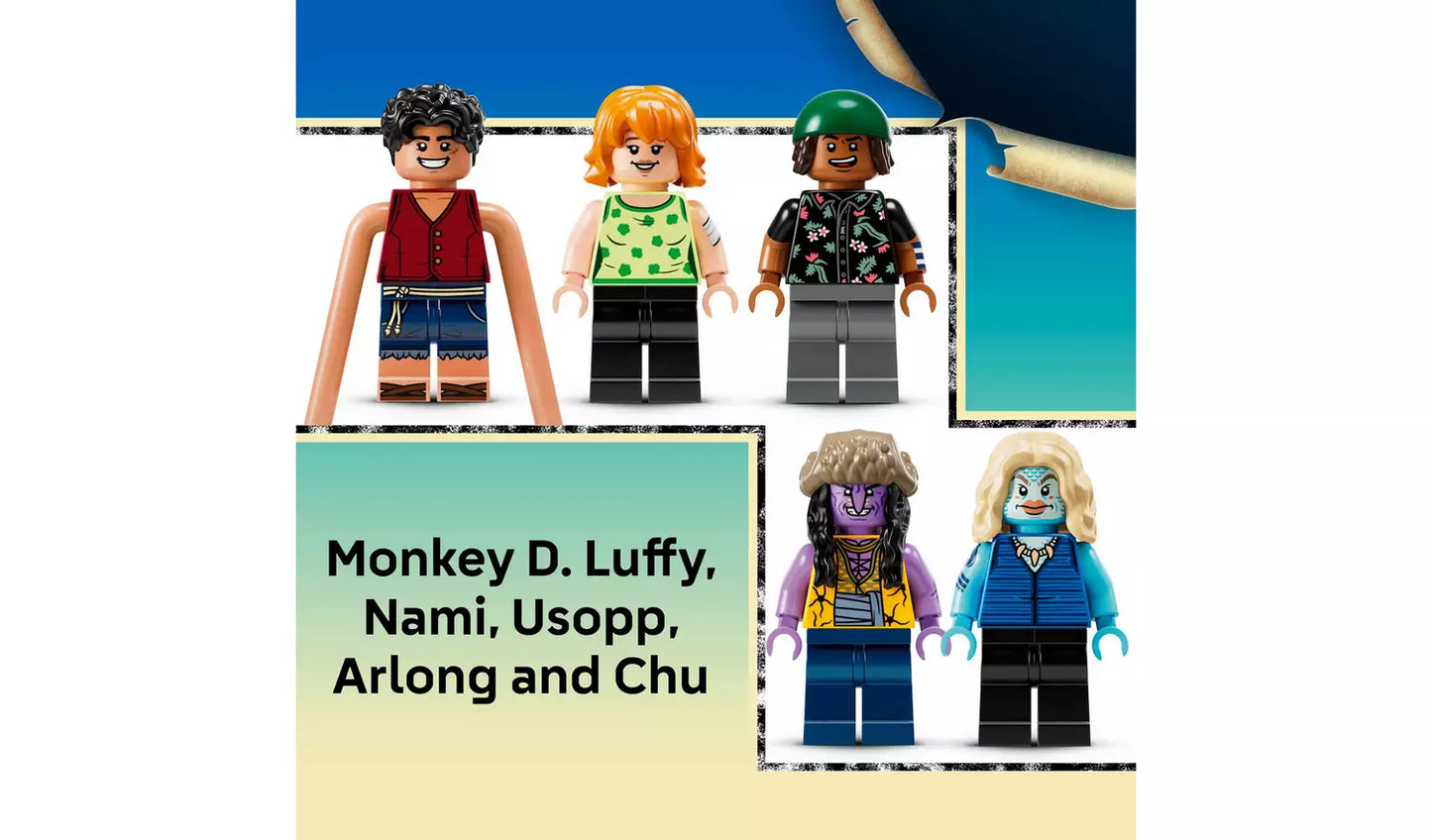 LEGO ONE PIECE Battle at Arlong Park Building Toy Set | Ages 9+ | Model 75638 | New LEGO