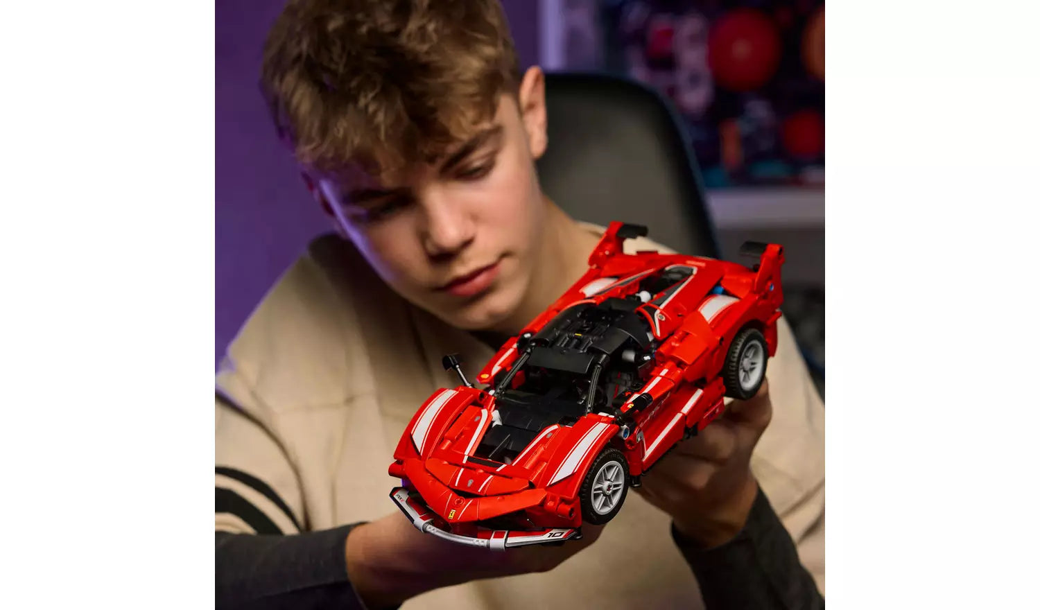 LEGO Technic Ferrari FXX K Model Race Car Toy Kit | Ages 10+ | Model 42212 | New LEGO