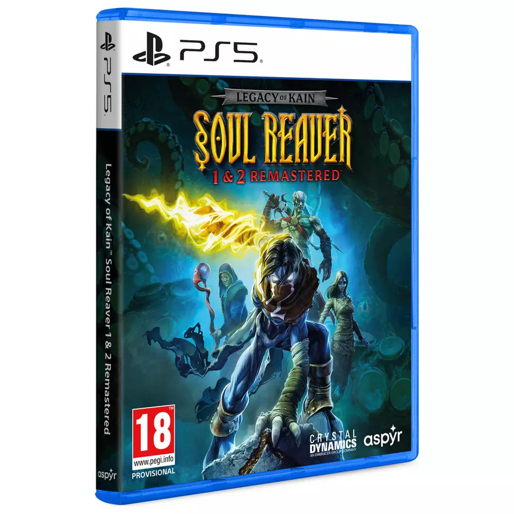 Legacy of Kain: Soul Reaver 1 & 2 Remastered – PS5 | Physical Disc (New) PS5