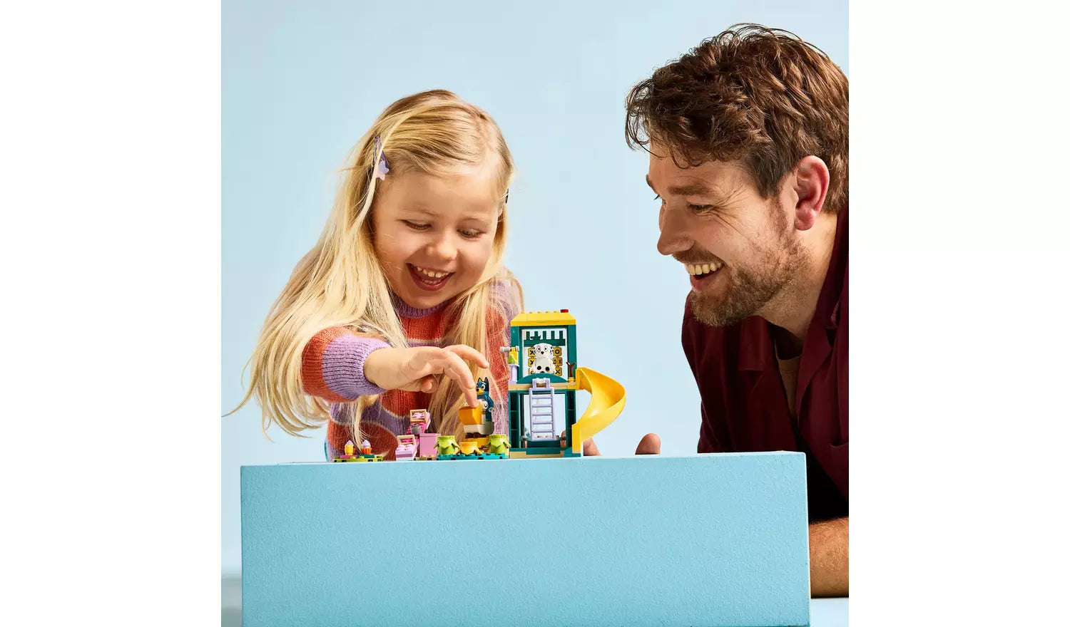 LEGO Bluey Playground Fun with Bluey and Chloe Toy Set | Ages 4+ | Model 11201 | New LEGO