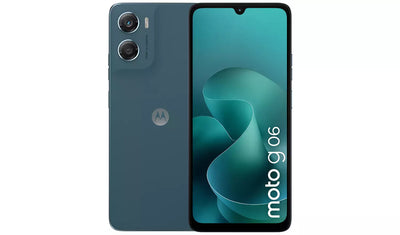Motorola G06 64GB AI Mobile Phone – Blue Unlocked Smartphone (New) Motorola