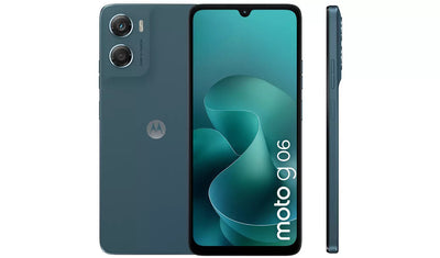 Motorola G06 64GB AI Mobile Phone – Blue Unlocked Smartphone (New) Motorola