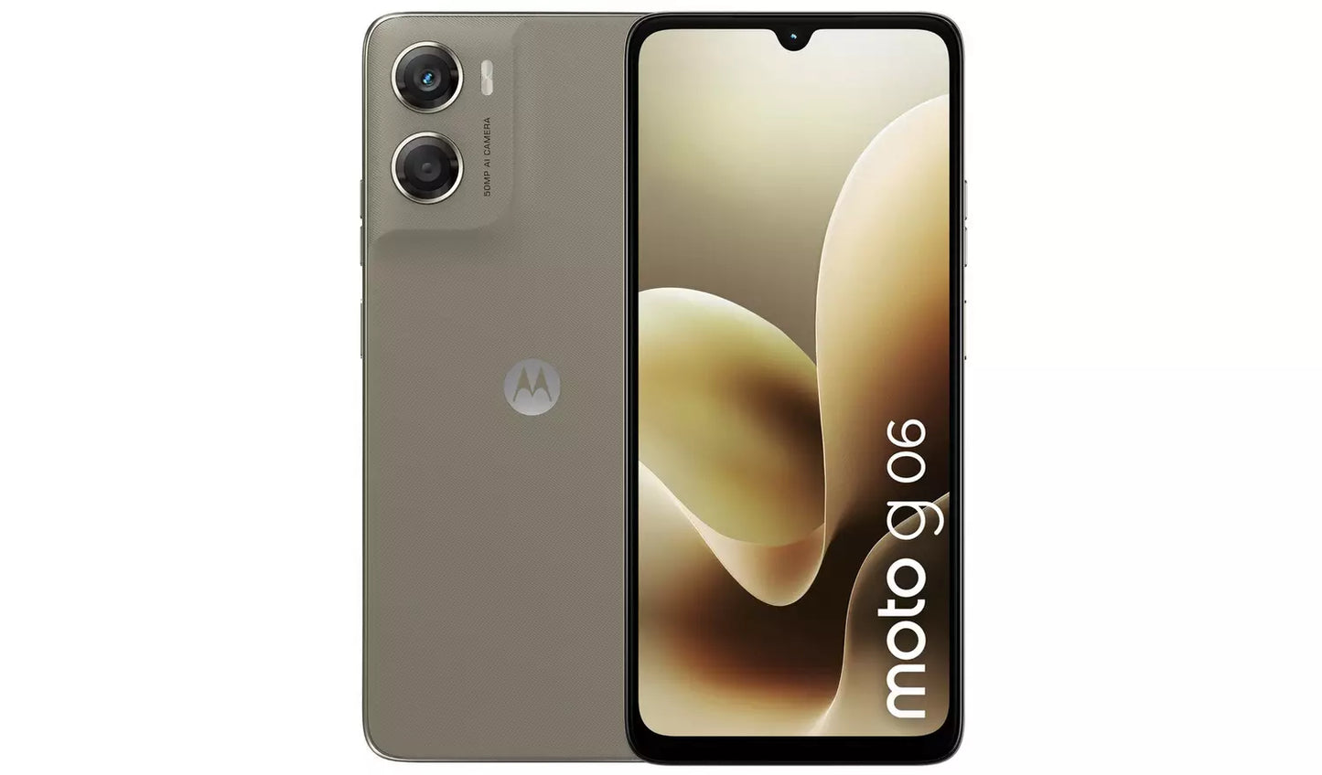 Motorola G06 64GB AI Mobile Phone – Laurel Oak Unlocked Smartphone (New) Motorola