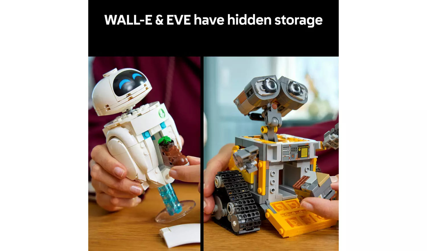 LEGO Disney Pixar WALL-E and EVE Set 43279 | Ages 18+ | New LEGO