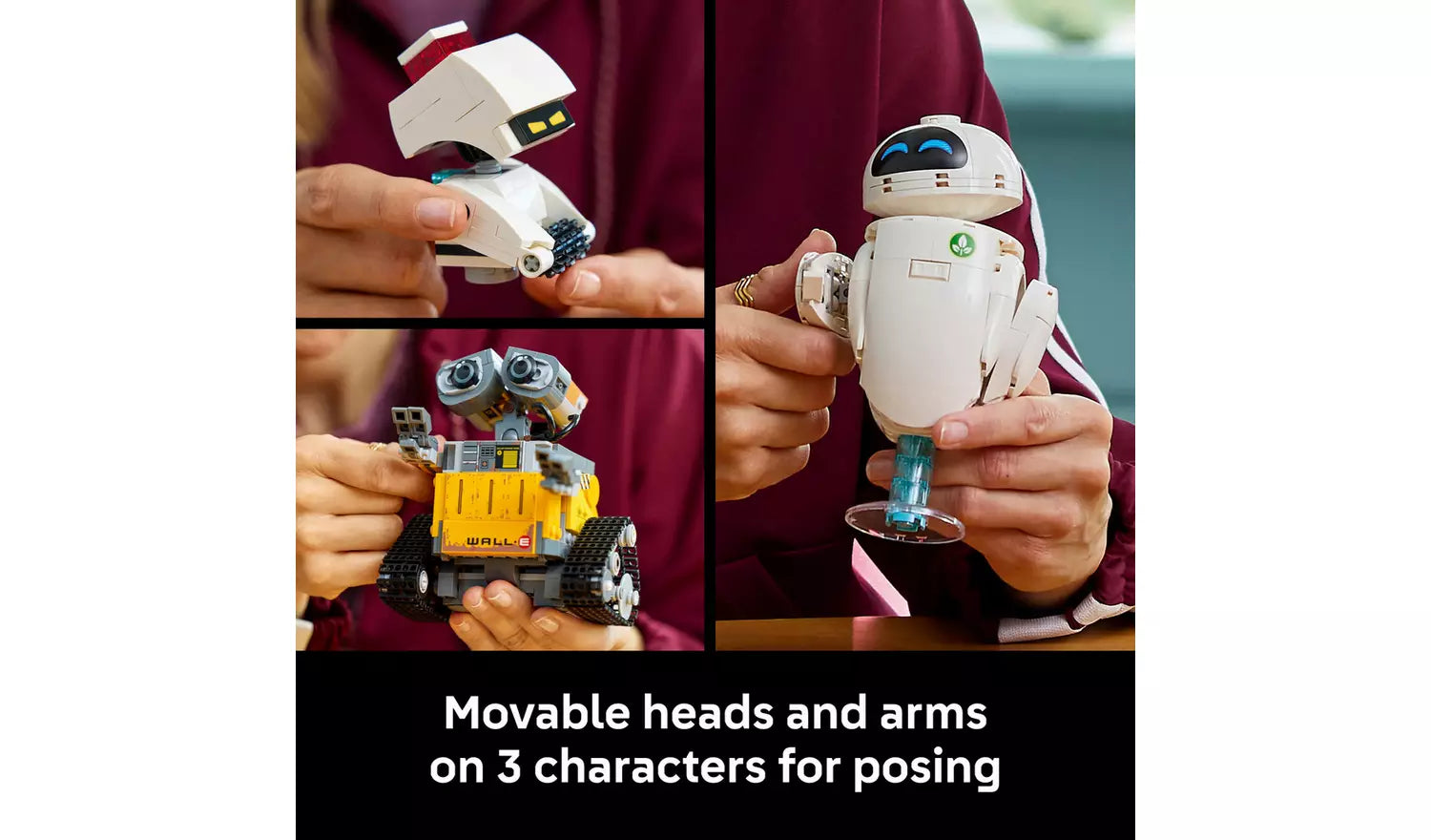LEGO Disney Pixar WALL-E and EVE Set 43279 | Ages 18+ | New LEGO