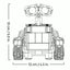 LEGO Disney Pixar WALL-E and EVE Set 43279 | Ages 18+ | New LEGO